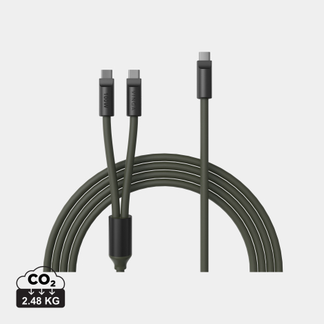 Câble USB-C double à personnaliser 100 W Baltimore