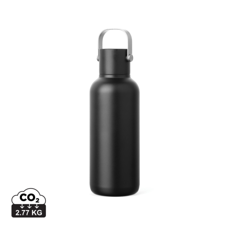 Gourde isotherme publicitaire 600 ml avec paille Cael