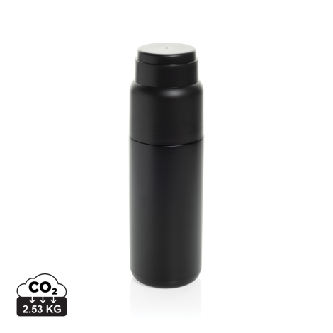 Bouteille isotherme publicitaire 500 ml avec tasse Thermocup