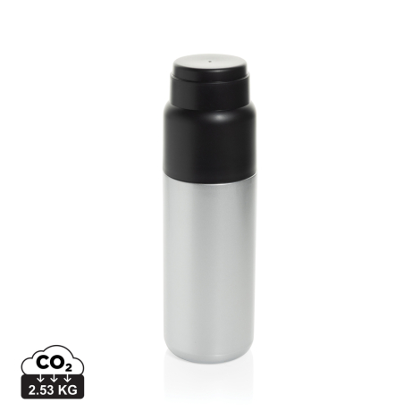 Bouteille isotherme publicitaire 500 ml avec tasse Thermocup