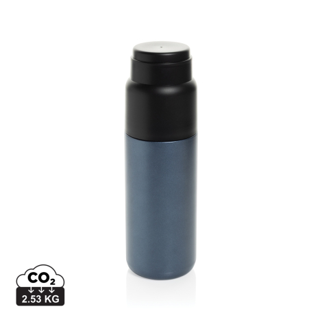 Bouteille isotherme publicitaire 500 ml avec tasse Thermocup