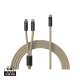 Câble USB-C double à personnaliser 100 W Baltimore Câble USB-C double à personnaliser 100 W Baltimore