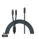 Câble USB-C double à personnaliser 100 W Baltimore Câble USB-C double à personnaliser 100 W Baltimore
