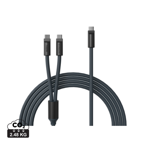 Câble USB-C double à personnaliser 100 W Baltimore