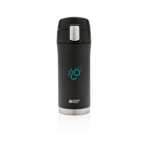 Mug isotherme personnalisé 300 ml à ouverture rapide Elite