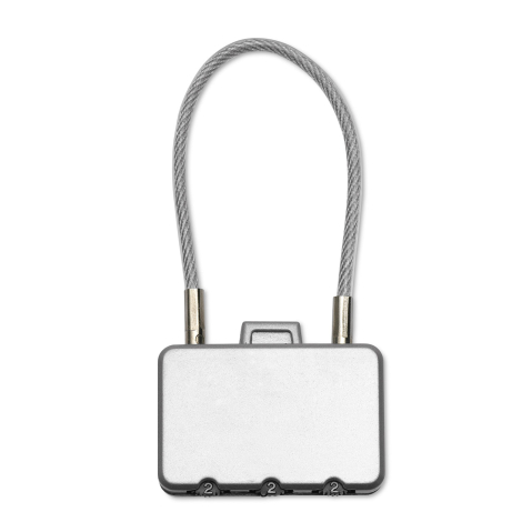 Cadenas publicitaire pour valise - Threecode