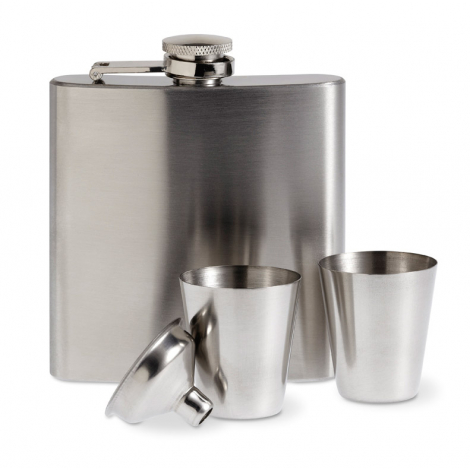 Flask publicitaire -Slimmy flask set