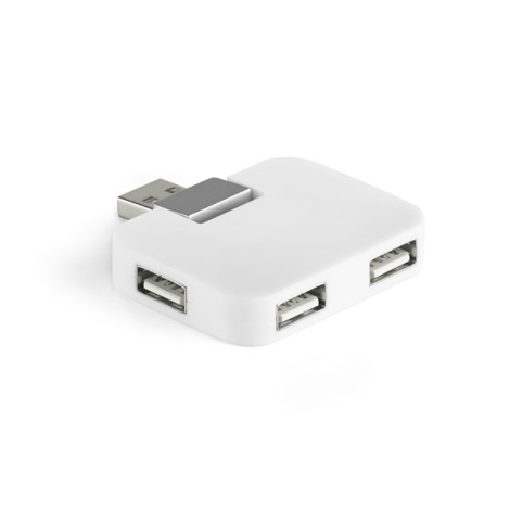 Hub publicitaire avec 4 ports USB