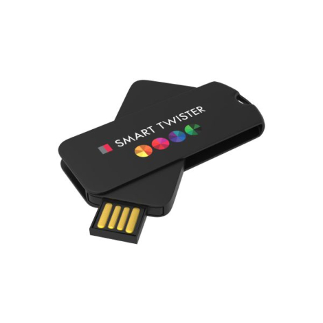 Clé USB 2.0 personnalisée Smart Twister PREMIUM