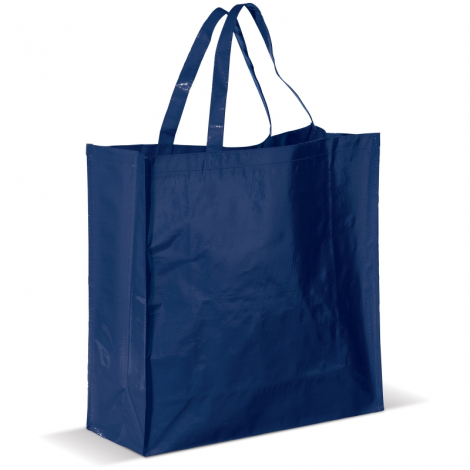 Sac shopping publicitaire en PP tissé brillant 160 gr
