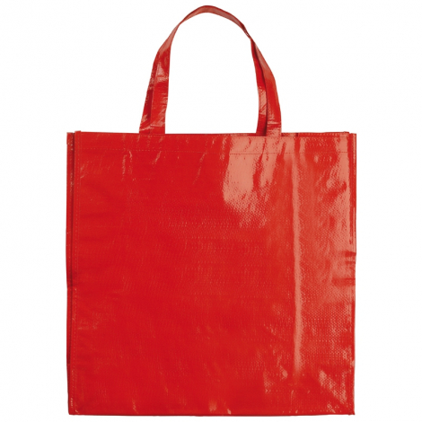 Sac shopping publicitaire en PP tissé brillant 160 gr