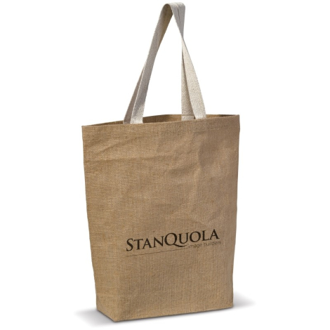 Sac en jute nature personnalisable