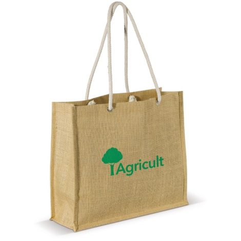 Sac en jute publicitaire