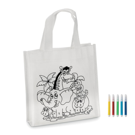 Mini sac à colorier publicitaire - SHOOPIE