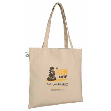 Tote bag publicitaire en coton bio 160 gr - THANE