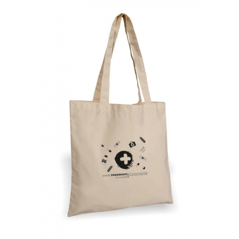 Tote bag publicitaire coton 160 g - MADURAI