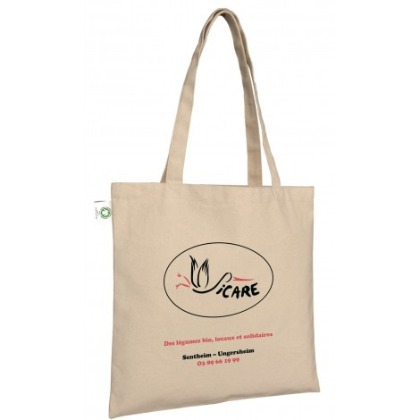 Tote bag publicitaire en coton bio 160 gr - THANE