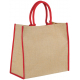 Grand sac shopping publicitaire - JUTE