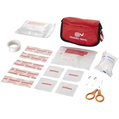 Trousse de premiers secours publicitaire - 19 pièces