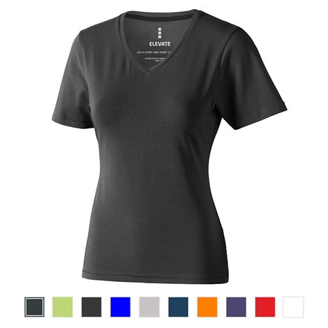 T-shirt bio publicitaire - manches courtes pour femmes - KAWARTHA