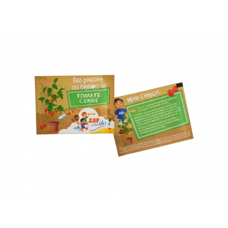 Sachet de graines promotionnel 60 x 80 mm 