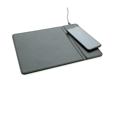 Tapis de souris avec chargeur à induction 5W publicitaire