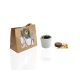 Kit de plantation dans un pochon en kraft personnalisable.