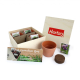 Kit de plantation - Coffret aromatique bois publicitaire