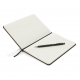 Carnet publicitaire A5 - couverture rigide en PU avec stylo tactile