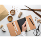 Housse pour carnet de notes publicitaire A5 Deluxe