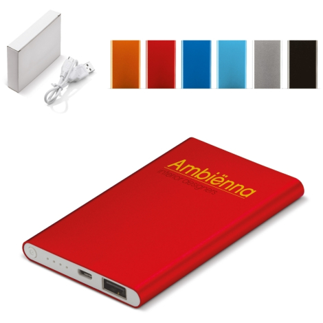 Powerbank publicitaire 4400 mAh SLIM