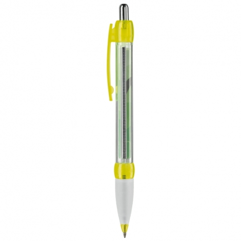 Stylo publicitaire bannière transparent