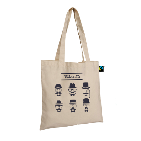 Tote bag personnalisé en coton fairtrade 160 gr - BARELI