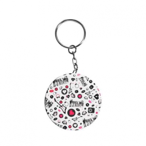 Porte-clés badge publicitaire