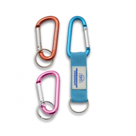 Porte-clés publicitaire - carabiner