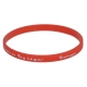 Bracelet publicitaire en silicone fin 