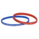 Bracelet publicitaire en silicone fin 