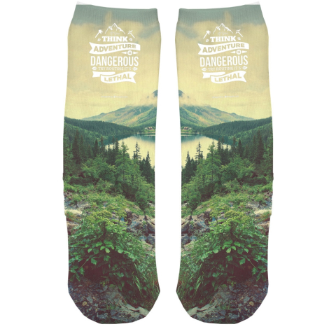 Chaussettes publicitaires Foot Sublima