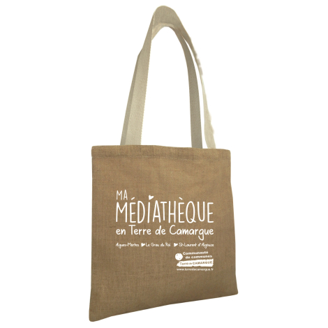 Sac publicitaire en jute - MADRAS