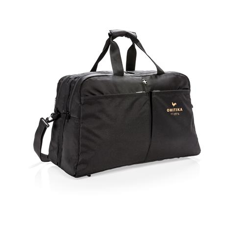 Sac de sport publicitaire avec ouverture type valise Swiss Peak RFID