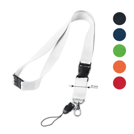 Lanyard promotionnel en polyester