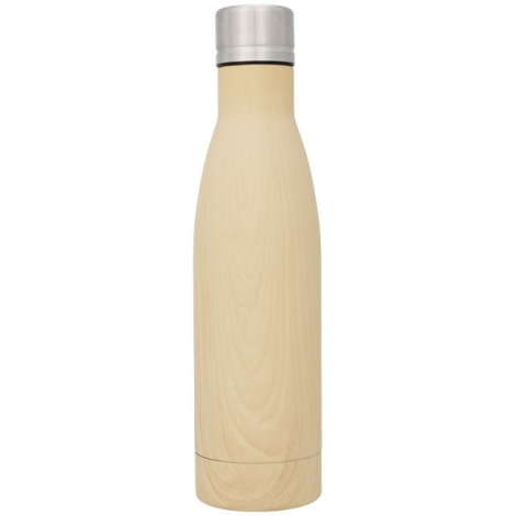 Bouteille isotherme bois personnalisable 500 ml