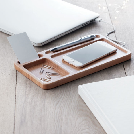 Chargeur sans fil personnalisable Cleandesk