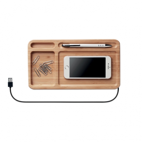 Chargeur sans fil personnalisable Cleandesk