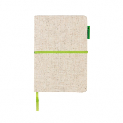 Carnet promotionnel A5 - couverture en jute et coton