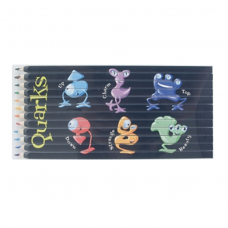 Set publicitaire 6 ou 12 crayons de couleur 17.6 cm