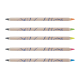 Surligneur publicitaire bicolor graphite/fluo