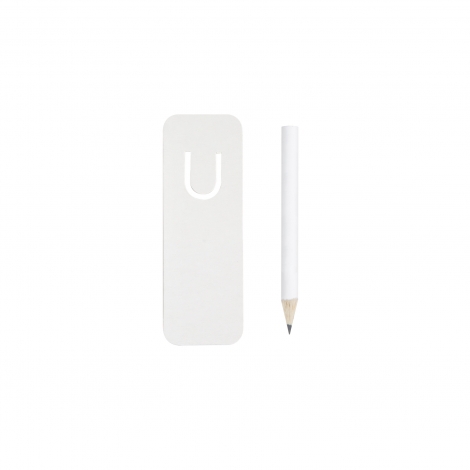 Kit publicitaire marque-page et crayon Pantone - 8,7 cm