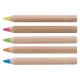 Crayon fluo publicitaire prestige naturel 8.7 cm