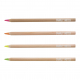 Crayon fluo publicitaire prestige naturel 17.6 cm